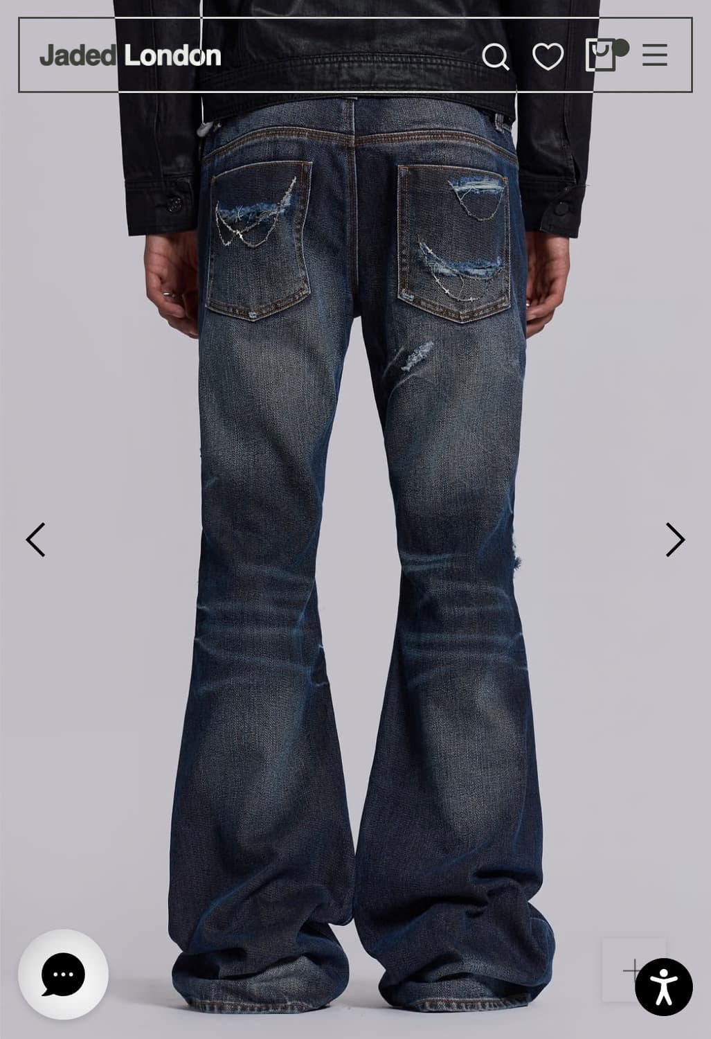 Jaded london Bootcut Jeans 28 상품이미지2