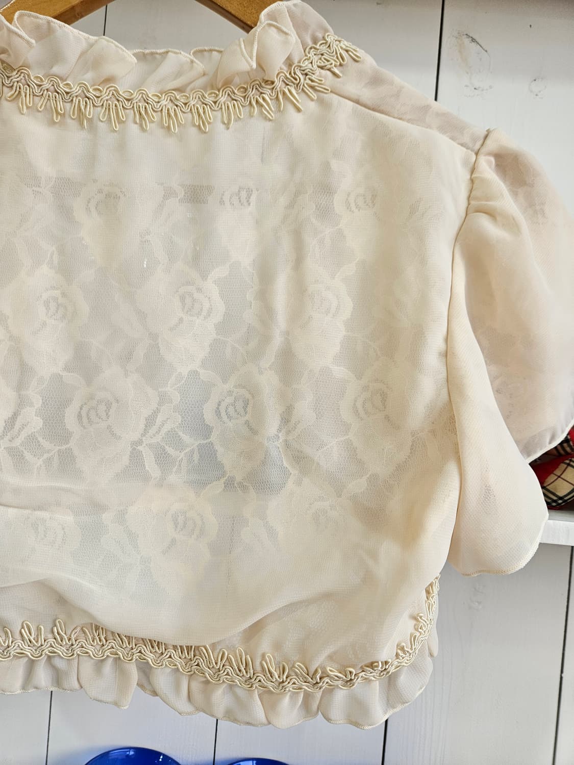 러블리 쉬폰 레이스 볼레로 상품이미지5