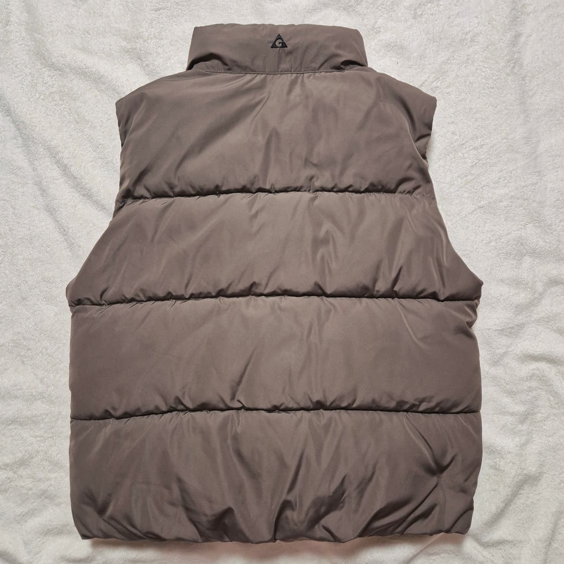 일본 GERRY 게리 패딩 조끼 브라운 M사이즈 새상품 상품이미지4