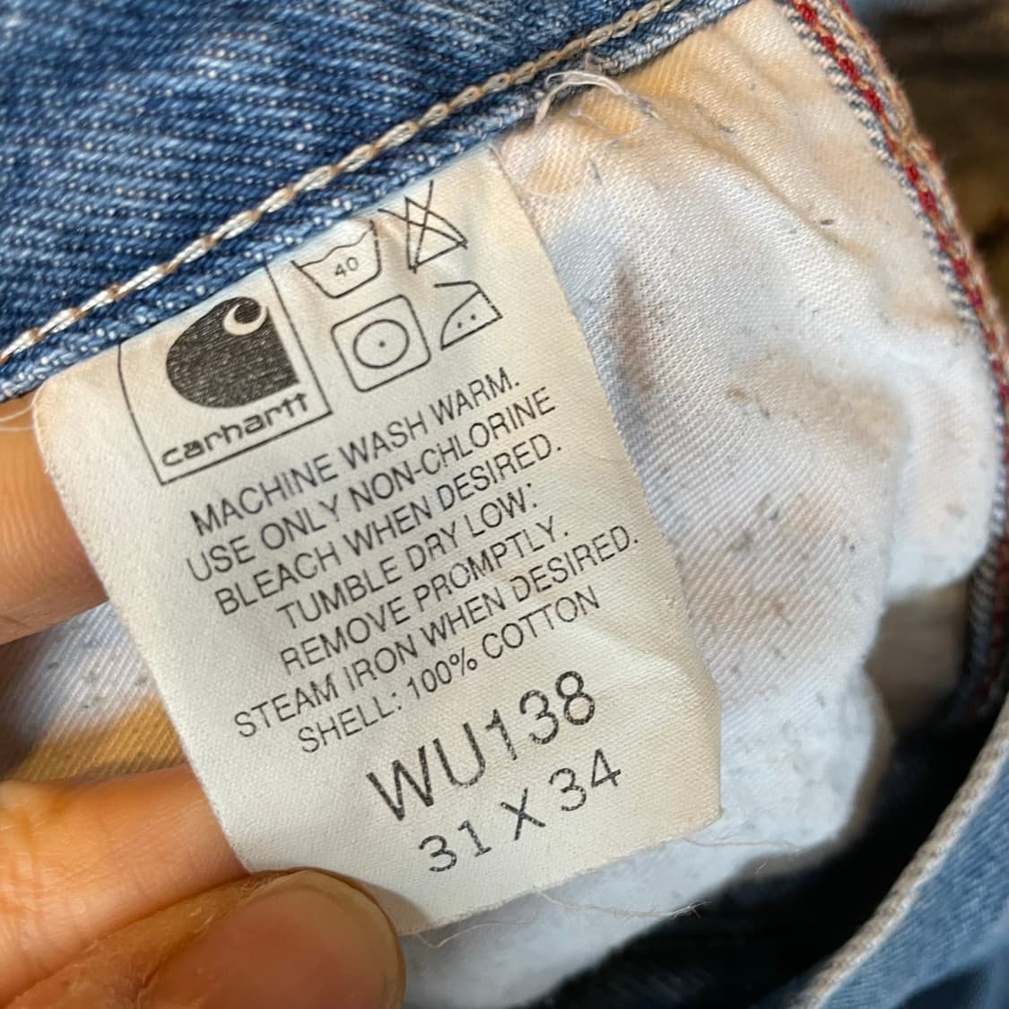 90s JP Carhartt double knee  상품이미지7
