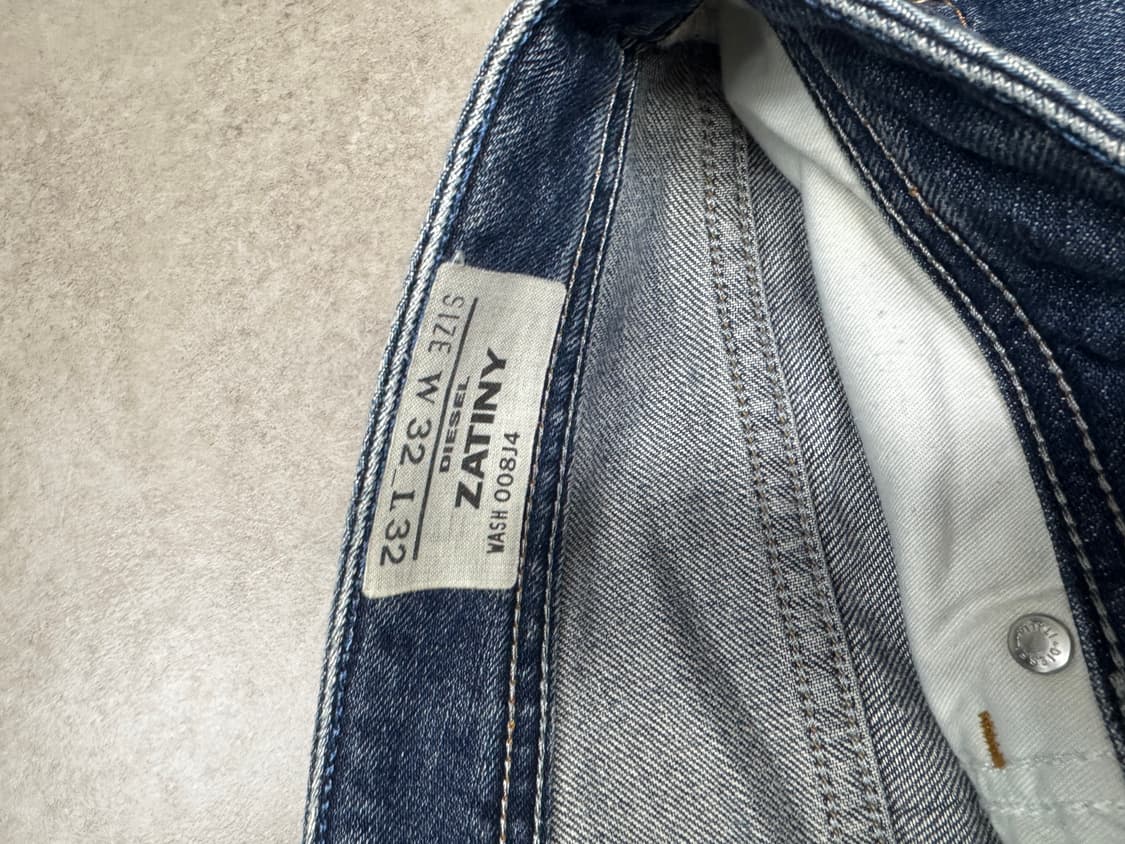 디젤 세미 부츠컷 데님 팬츠 상품이미지6