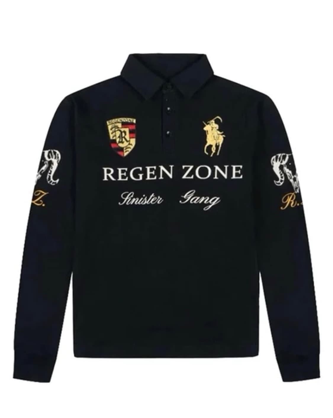 REGEN ZONE 폴로 긴팔티 상품이미지1