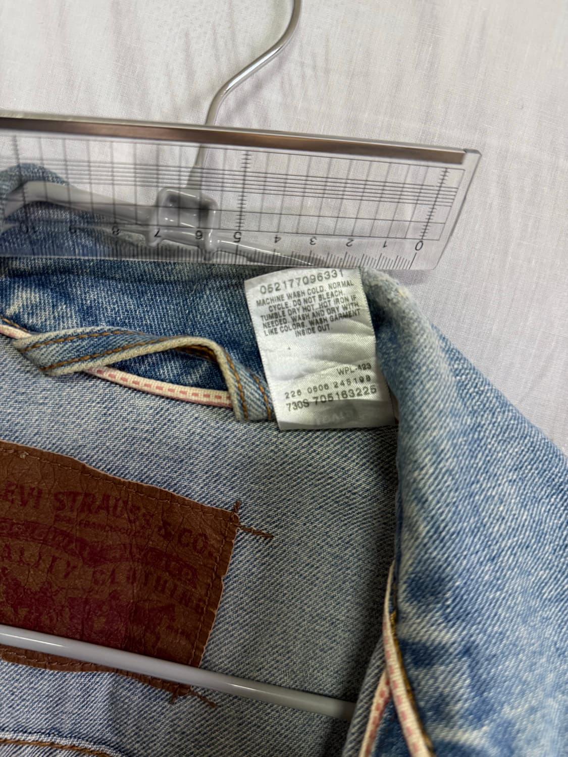 리바이스 슬림 트러커 데님 자켓 (levis) 상품이미지6