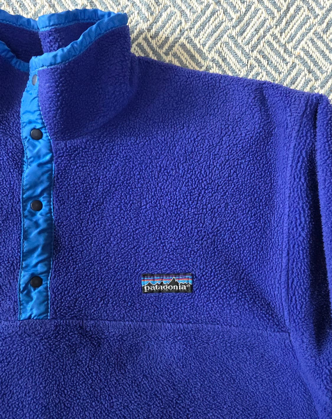 (55~66,M)파타고니아 W 블루 신칠라 플리스 자켓 L 상품이미지2