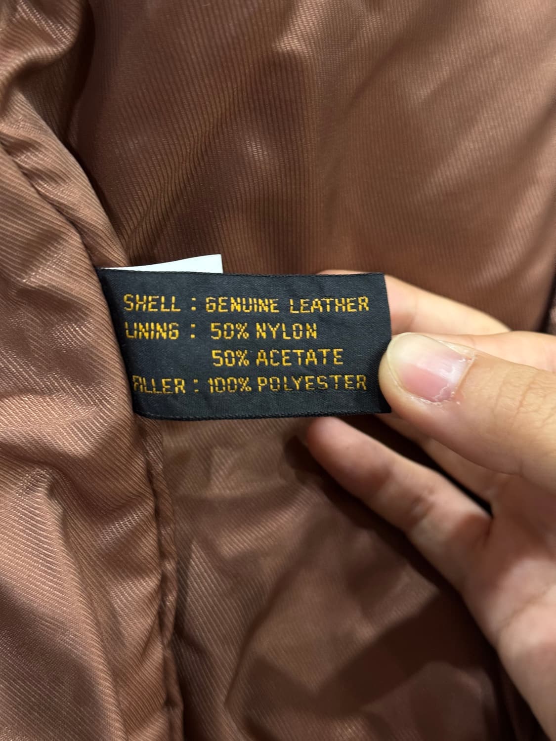 Reed sportswear 쉐보레 레더자켓 상품이미지10