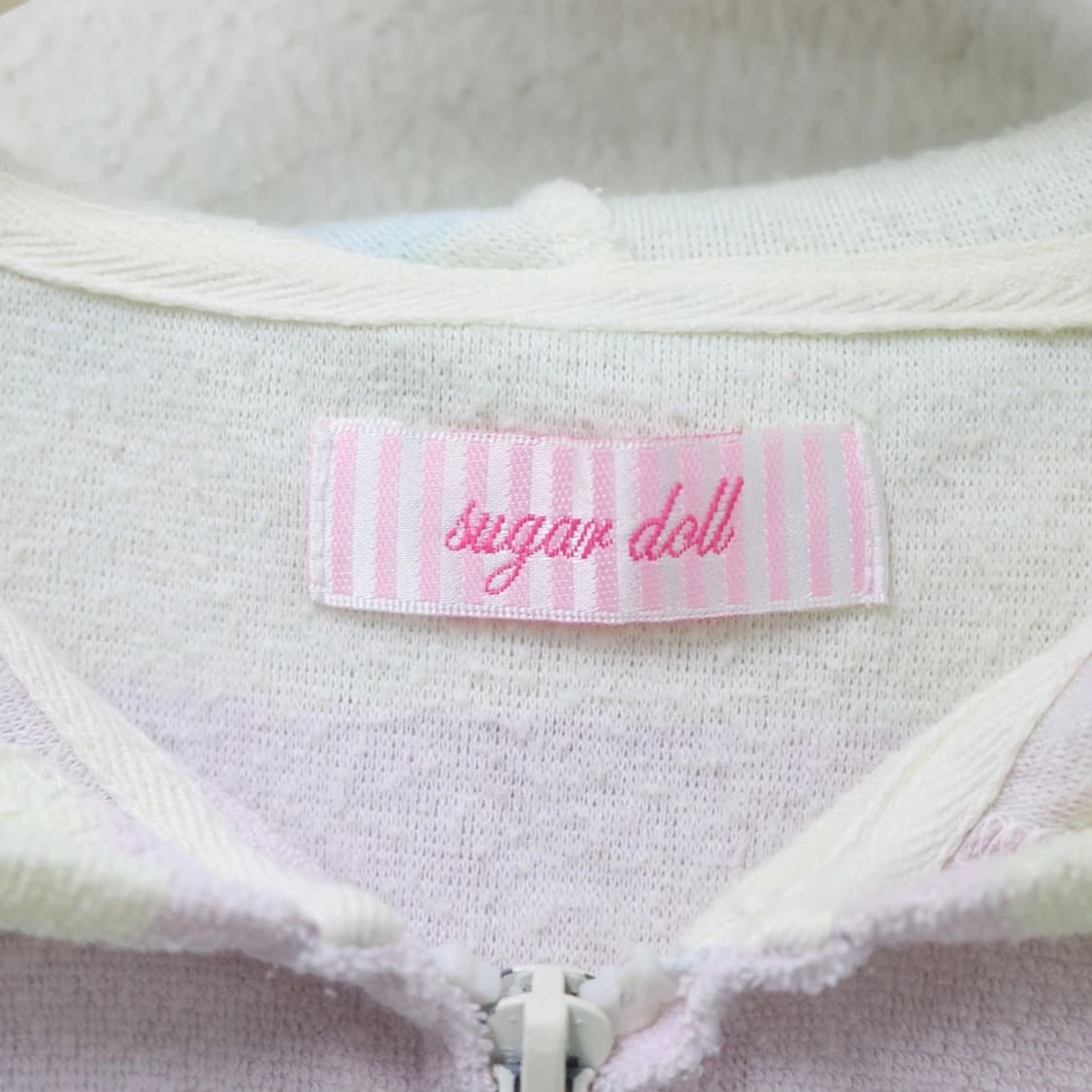 SUGAR DOLL 반팔 후드 집업 66436 상품이미지5