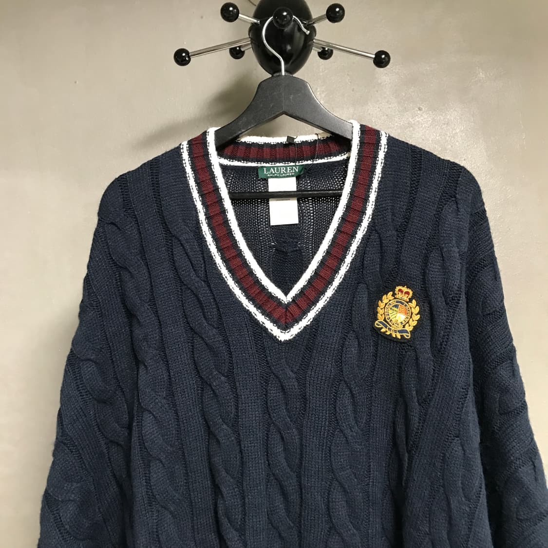 랄프로렌 니트 케이프 F 상품이미지2