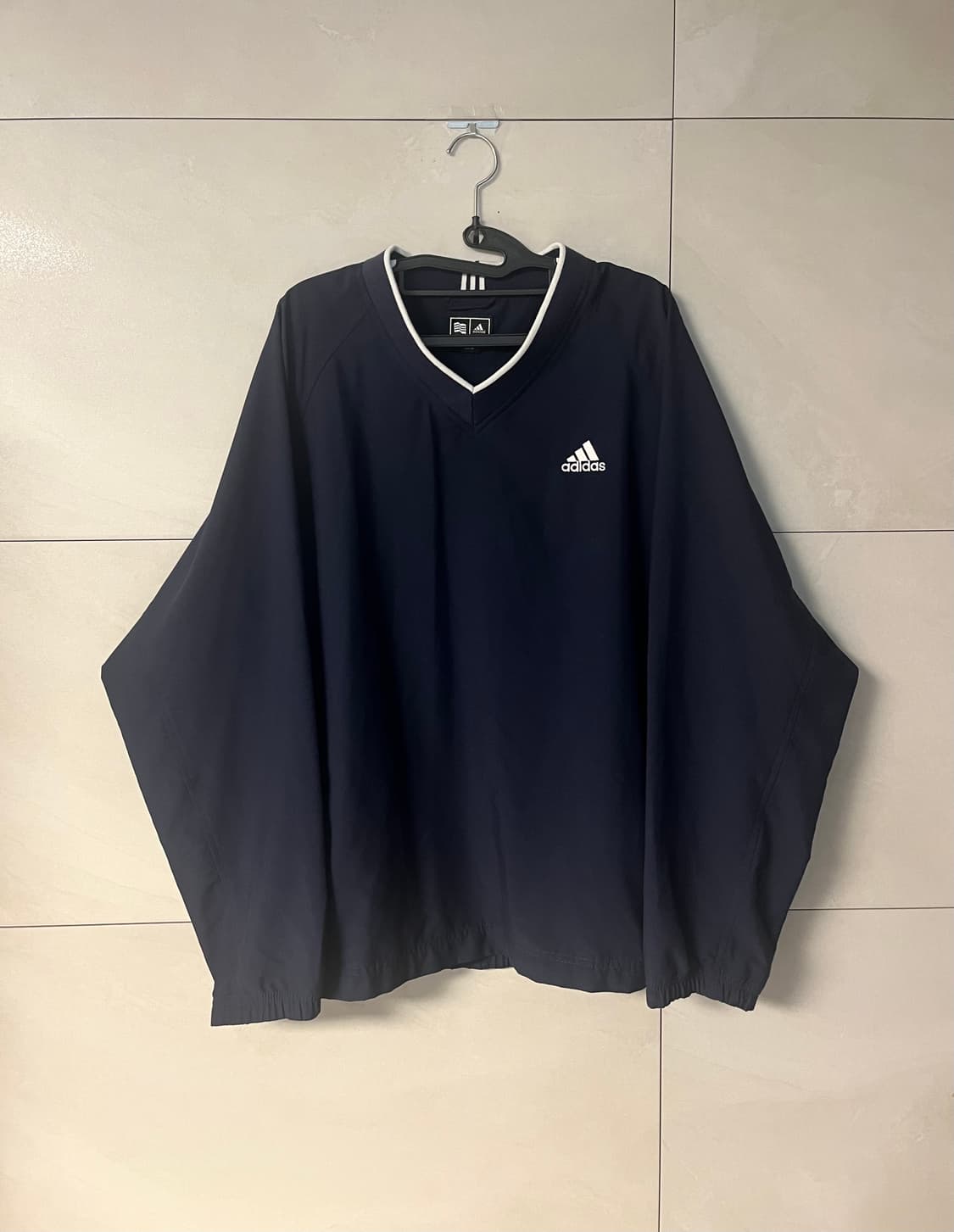 아디다스 골프웨어 바람막이 웜업 네이비 (L) 상품이미지1