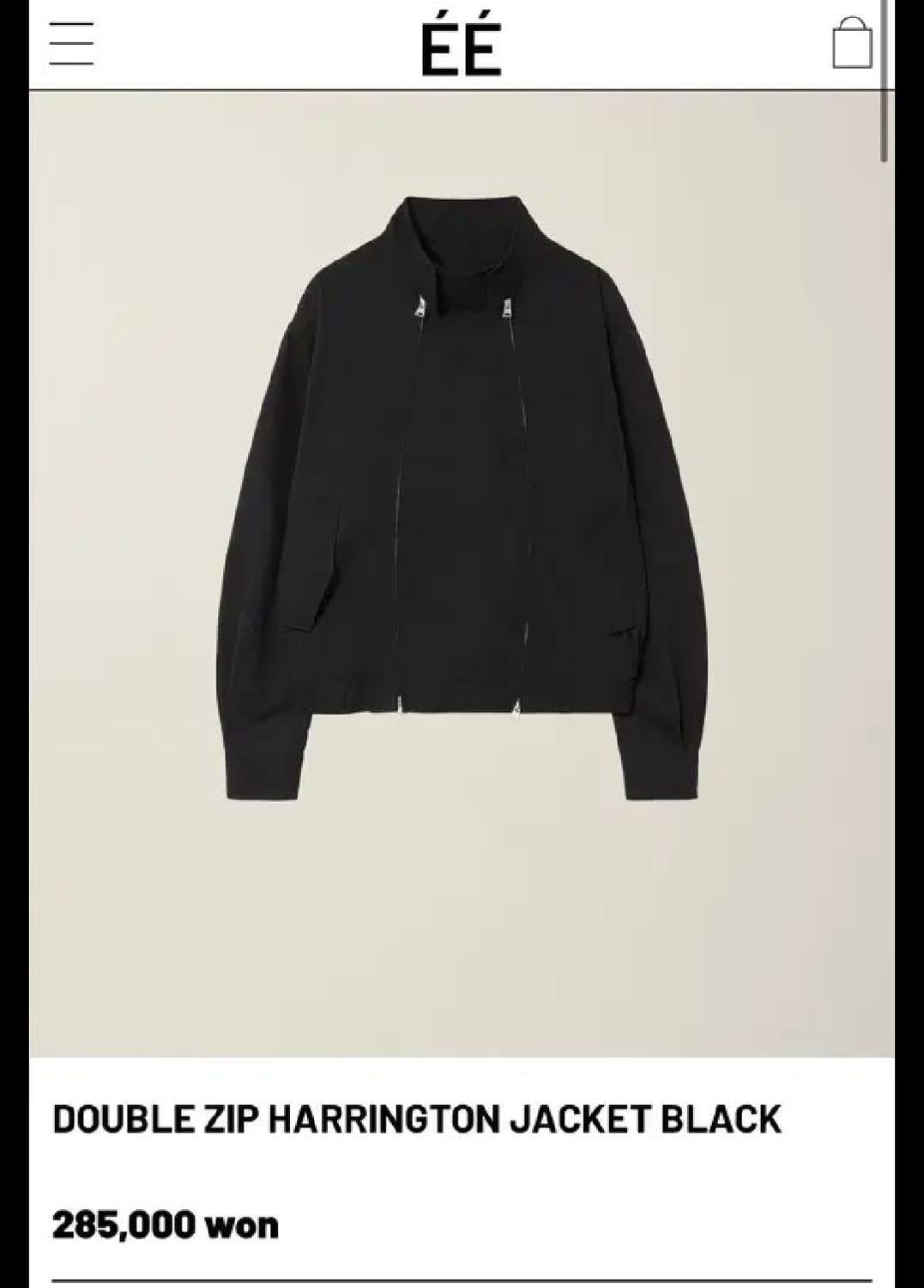 누마레EE 더블 헤링턴 자켓 상품이미지2