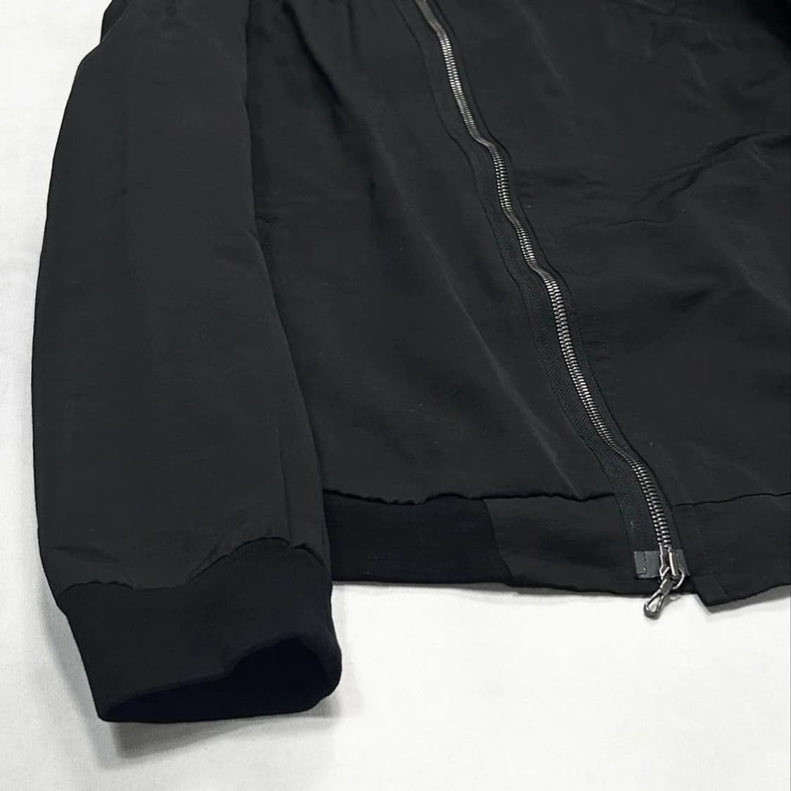 율리우스 나일론 믹스 대각선 지퍼 블루종 상품이미지4