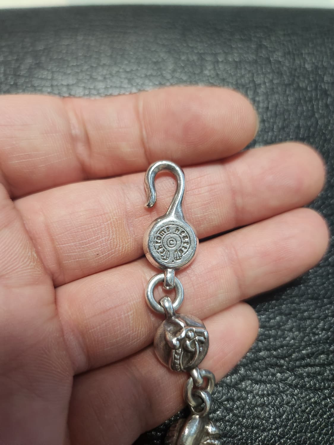 정품 크롬하츠 멀티볼 체인 팔찌 상품이미지3