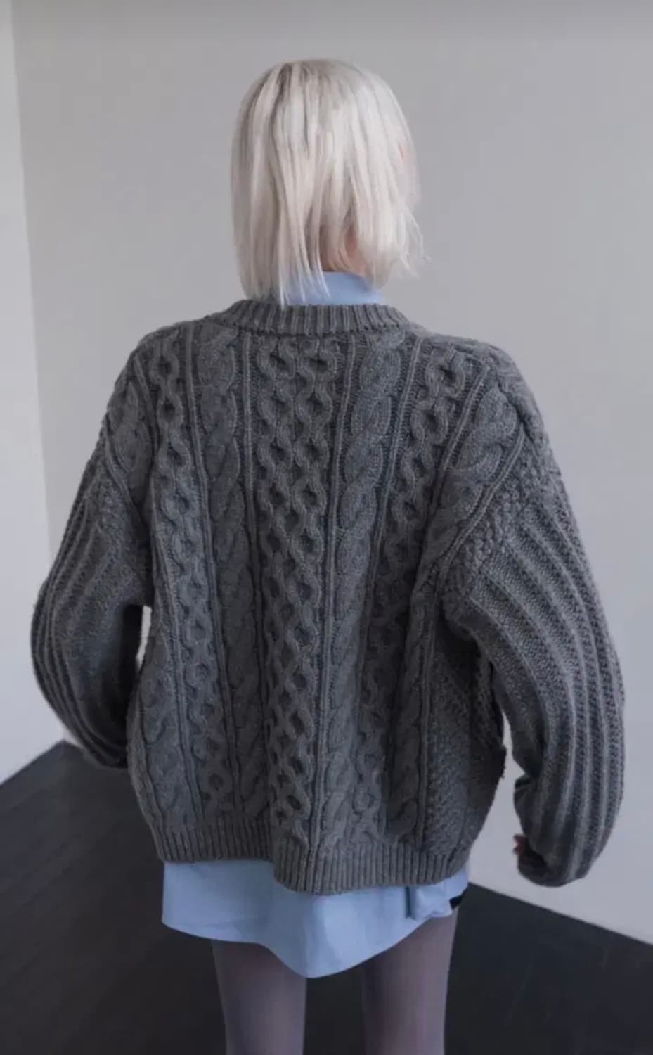 더오유 가디건 상품이미지2