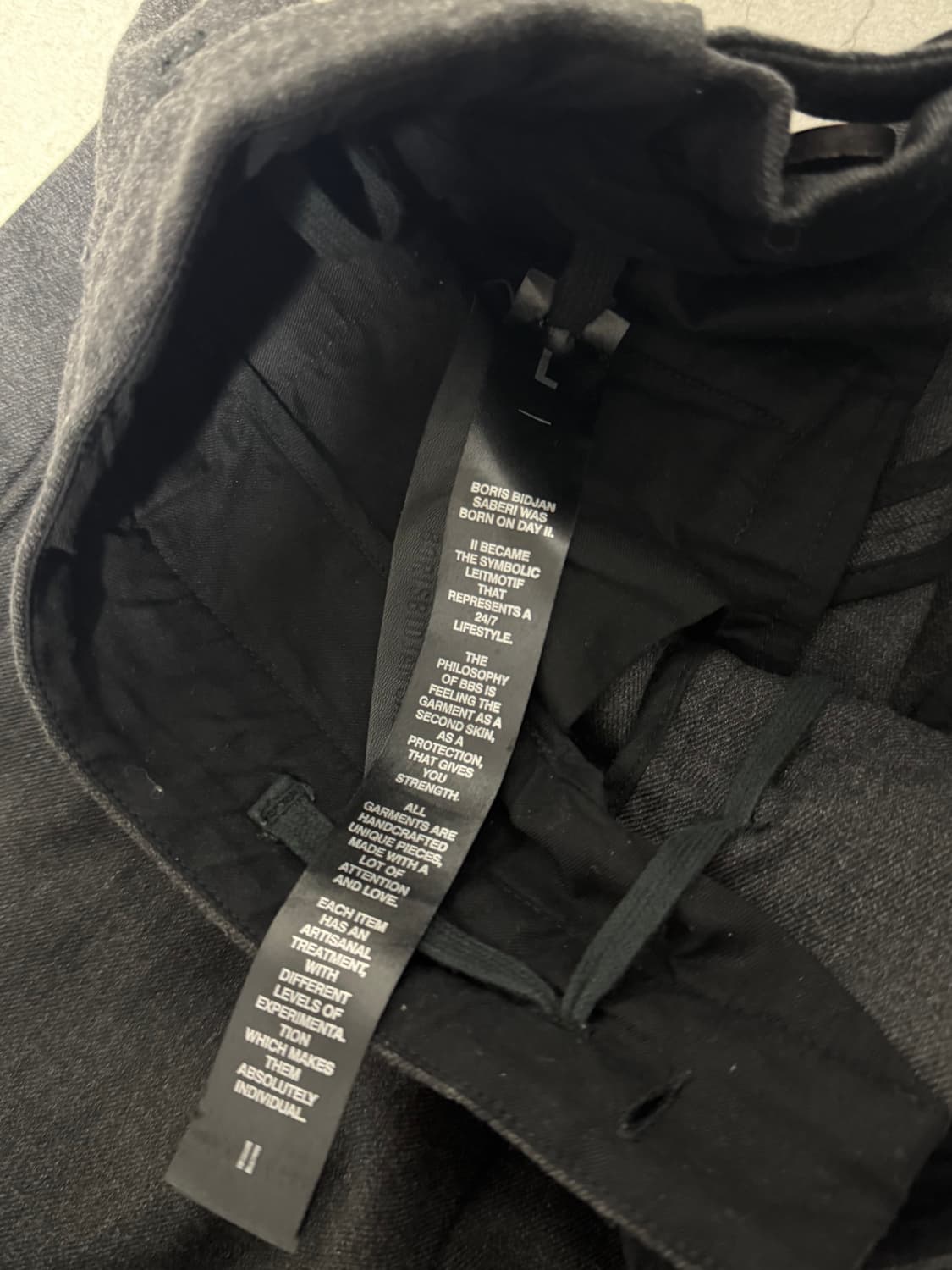 boris bidjan saberi 보리스 비잔 사베리 p12 pants 상품이미지2