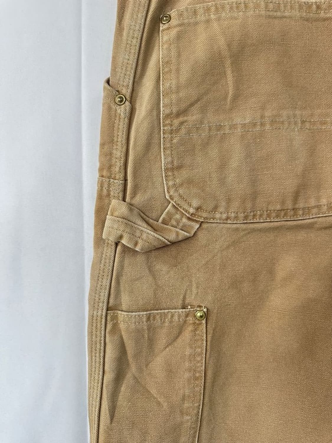 [34] Carhartt USA 90ss BRN 칼하트 더블니 워크팬츠 상품이미지4