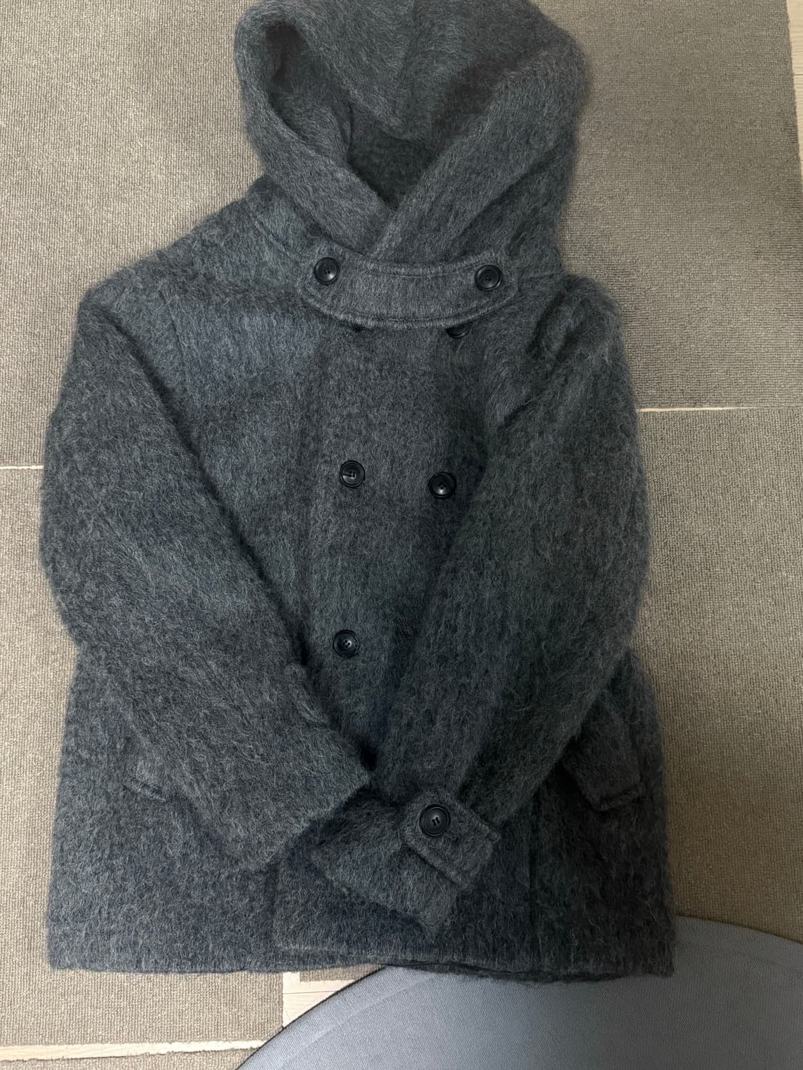 Yinandyang in harmony 코트 그레이 상품이미지5