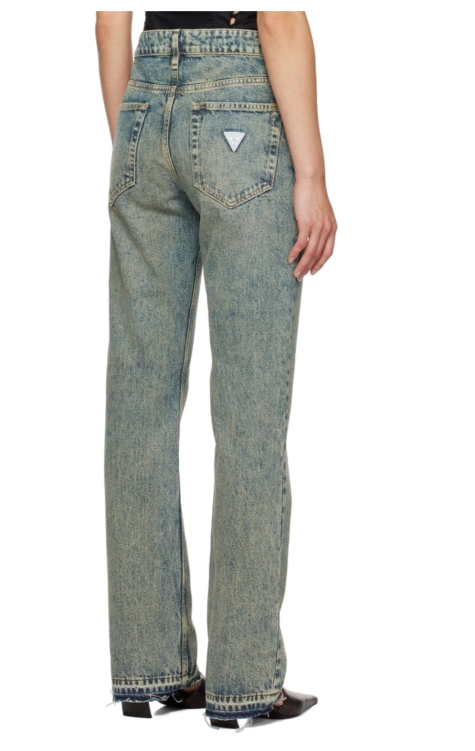 Erl 이알엘 빈티지 워싱 플레어 데님 30 상품이미지7