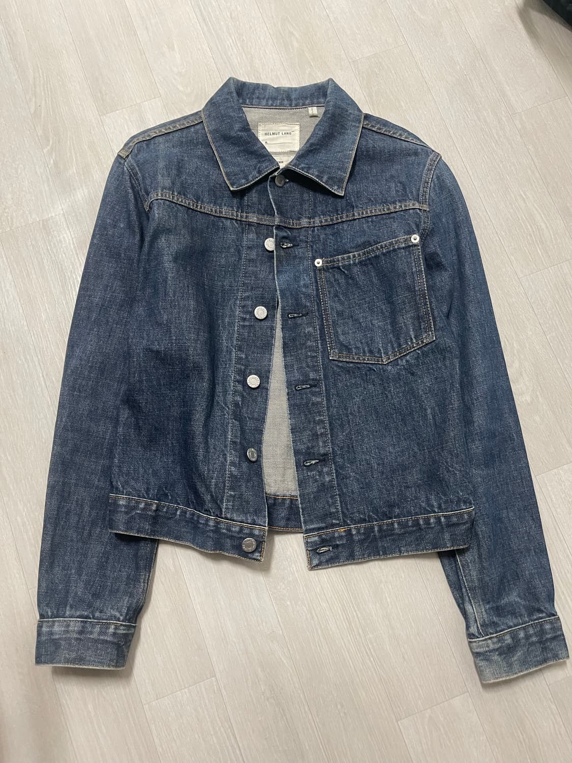 헬무트랭 클래식 데님 자켓 상품이미지1