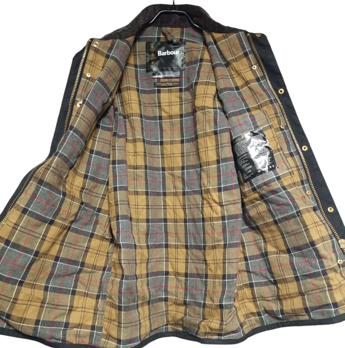 바버 인터내셔널 블랙 자켓 36 상품이미지7