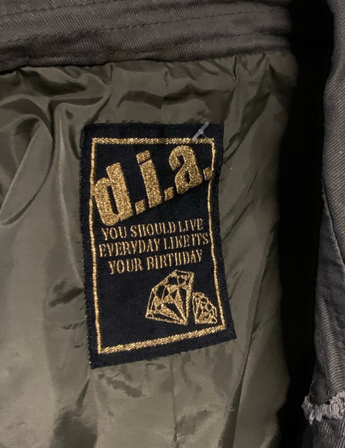 D.I.A 갸루y2k 카키 자켓 상품이미지4