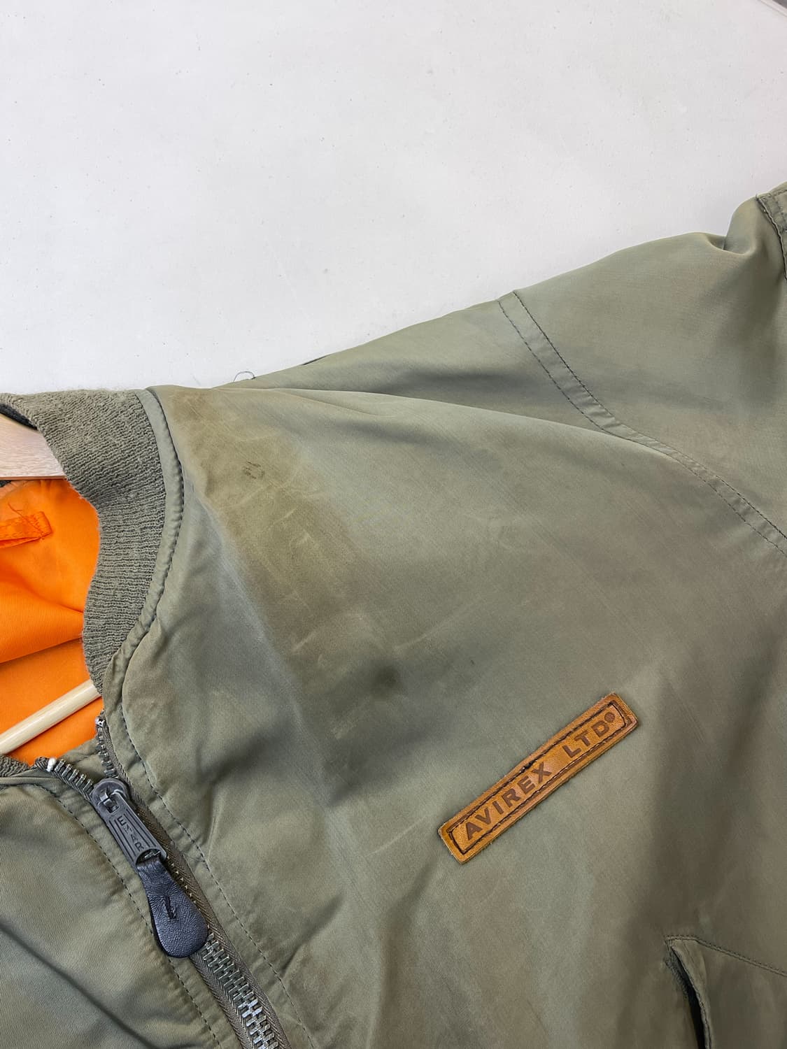 아비렉스 90s VF-117 프라이배티어스 Ma-1 자켓 상품이미지7