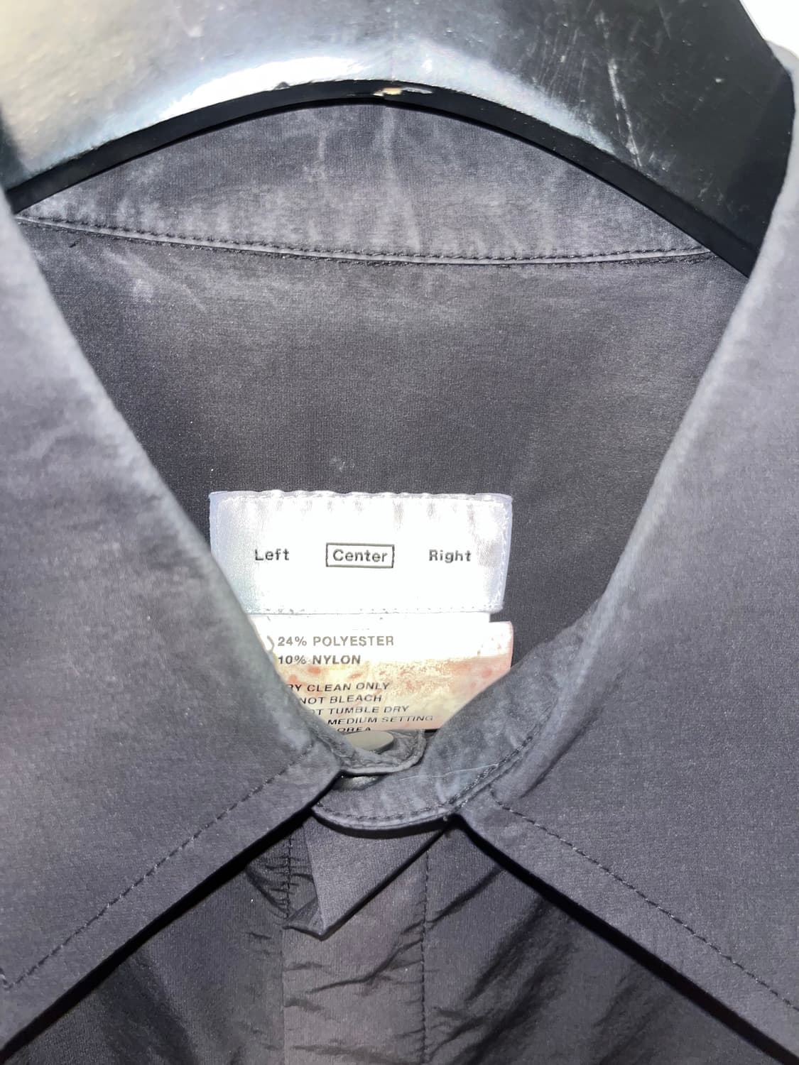 PAF 2.0 SHIRT CENTER BLACK L 상품이미지3