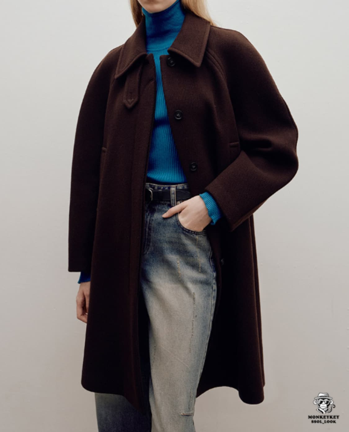 레이브 라글란 울코드 다크브라운 [OS] 상품이미지4