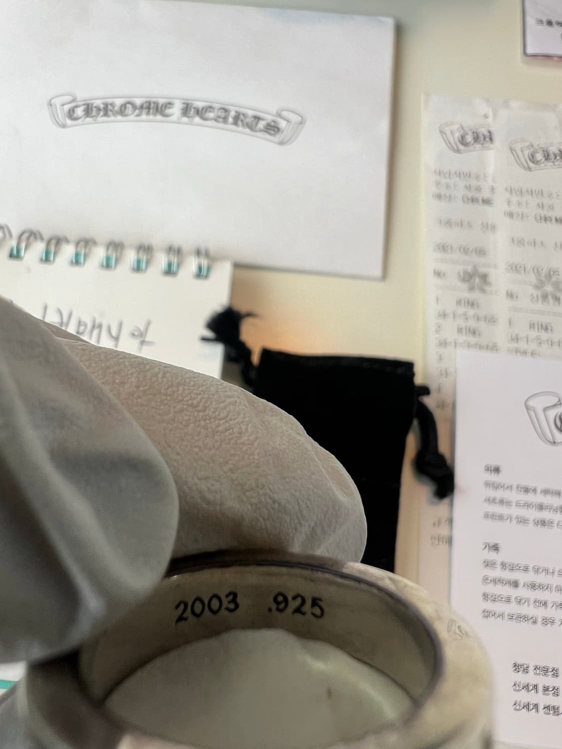 [us8.5] 크롬하츠 포에버링 상품이미지5