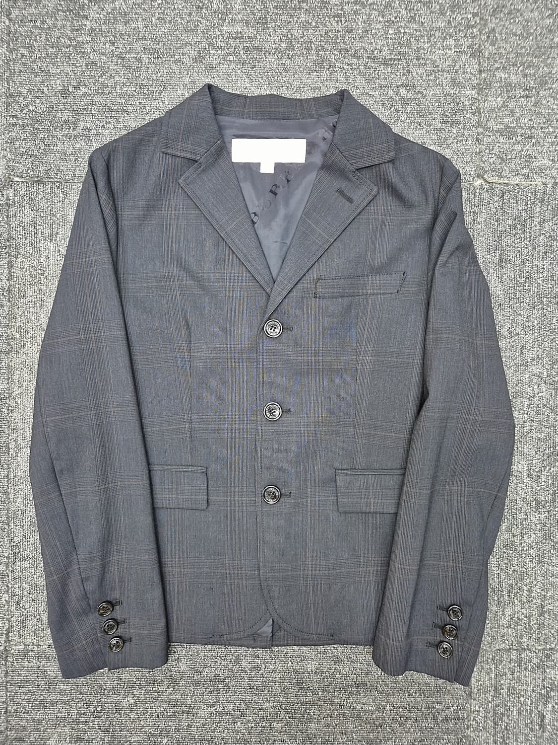 [152cm]<버버리 키즈> 체크 자켓 상품이미지1