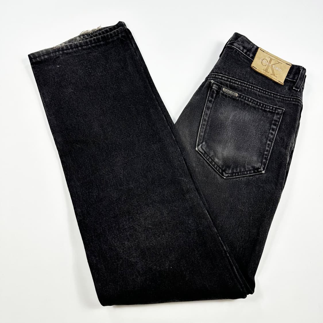 ck 캘빈클라인 흑청 스트레이트 데님팬츠 (30인치) 상품이미지2