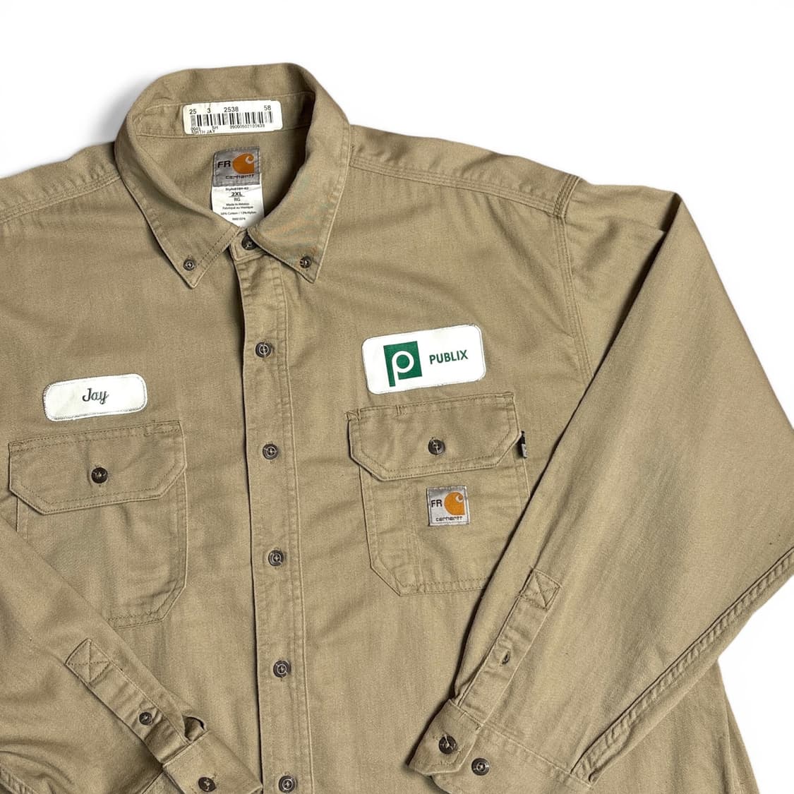 칼하트 워크셔츠 상품이미지3