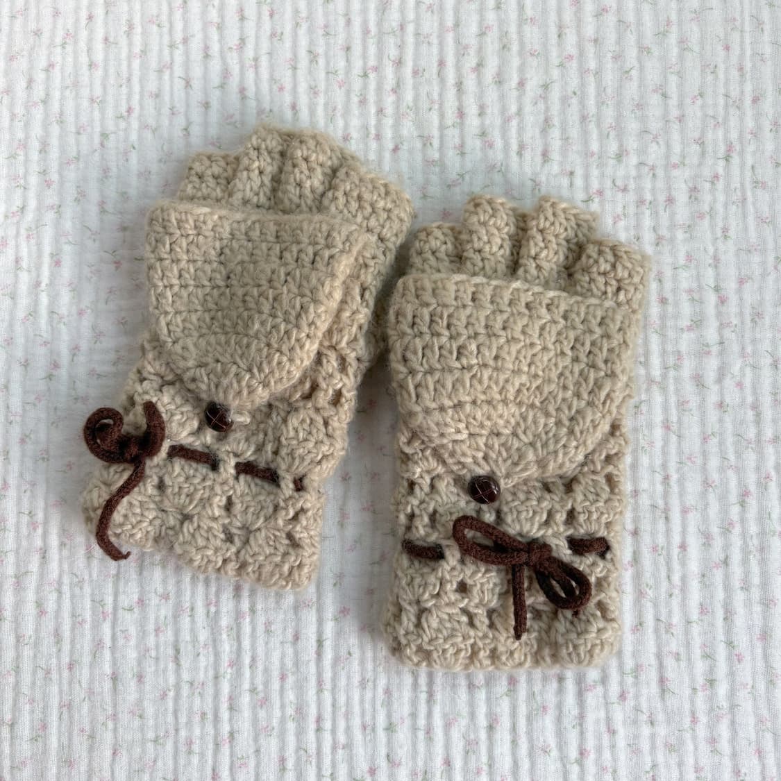 JPN/ 모리걸핸드워머 빈티지핸드워머 모리룩워머 모리걸벙어리장갑 상품이미지2