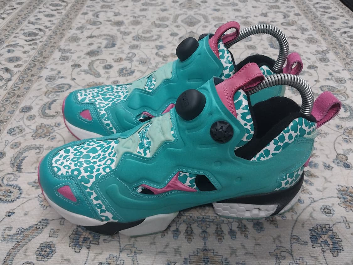 리복 퓨리 레오파드 아쿠아민트 240mm 상품이미지3