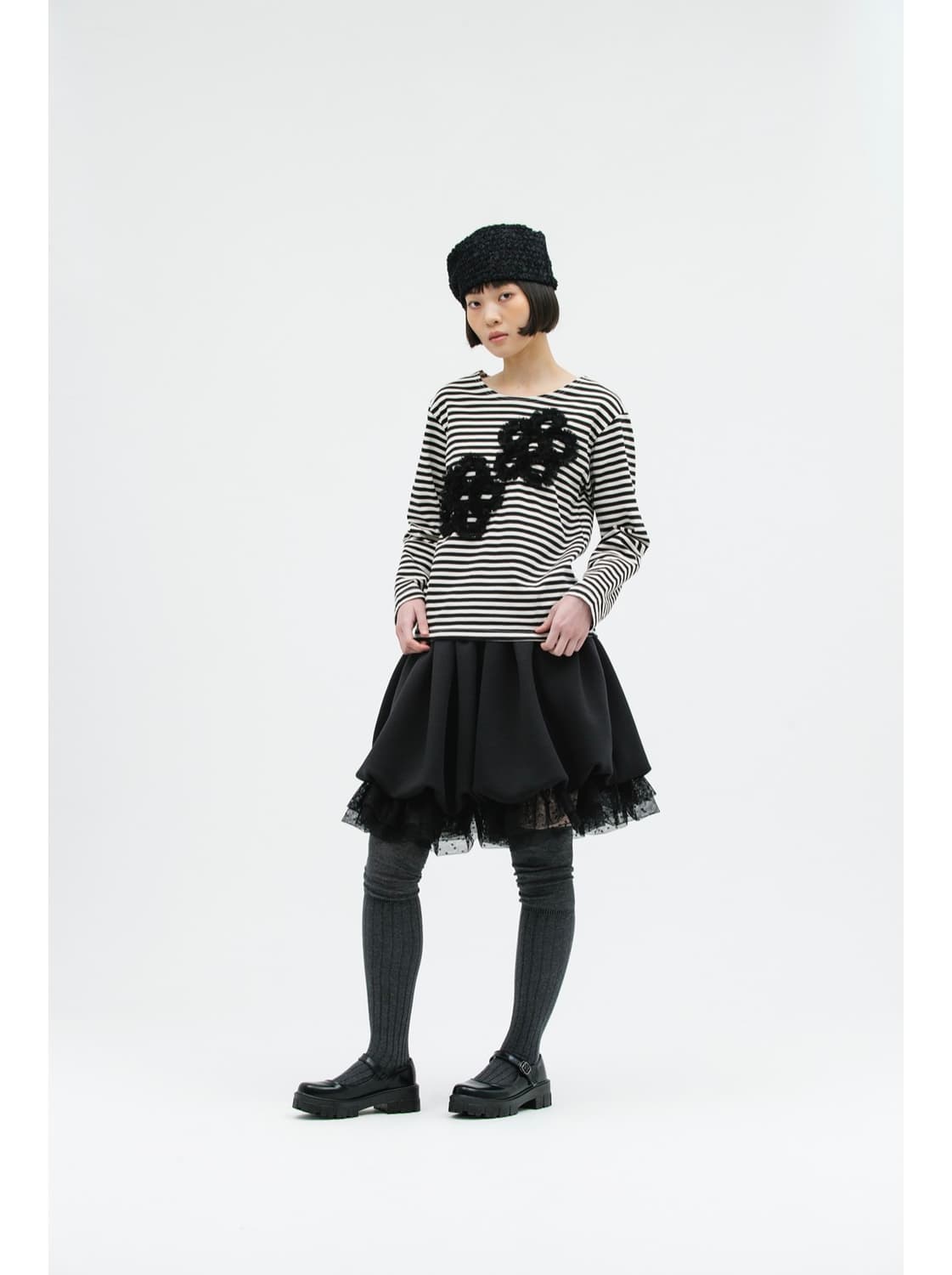 생긴 스튜디오 JERSEY BALLOON SHAH SKIRT 상품이미지8