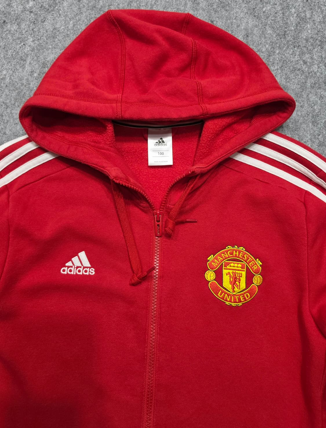 아디다스 맨체스터 유나이티드 후드집업 100 상품이미지4