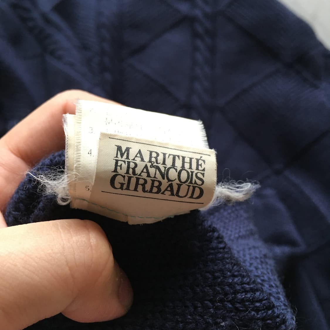 1990‘s Marithe Francois Girbaud Wool  상품이미지8