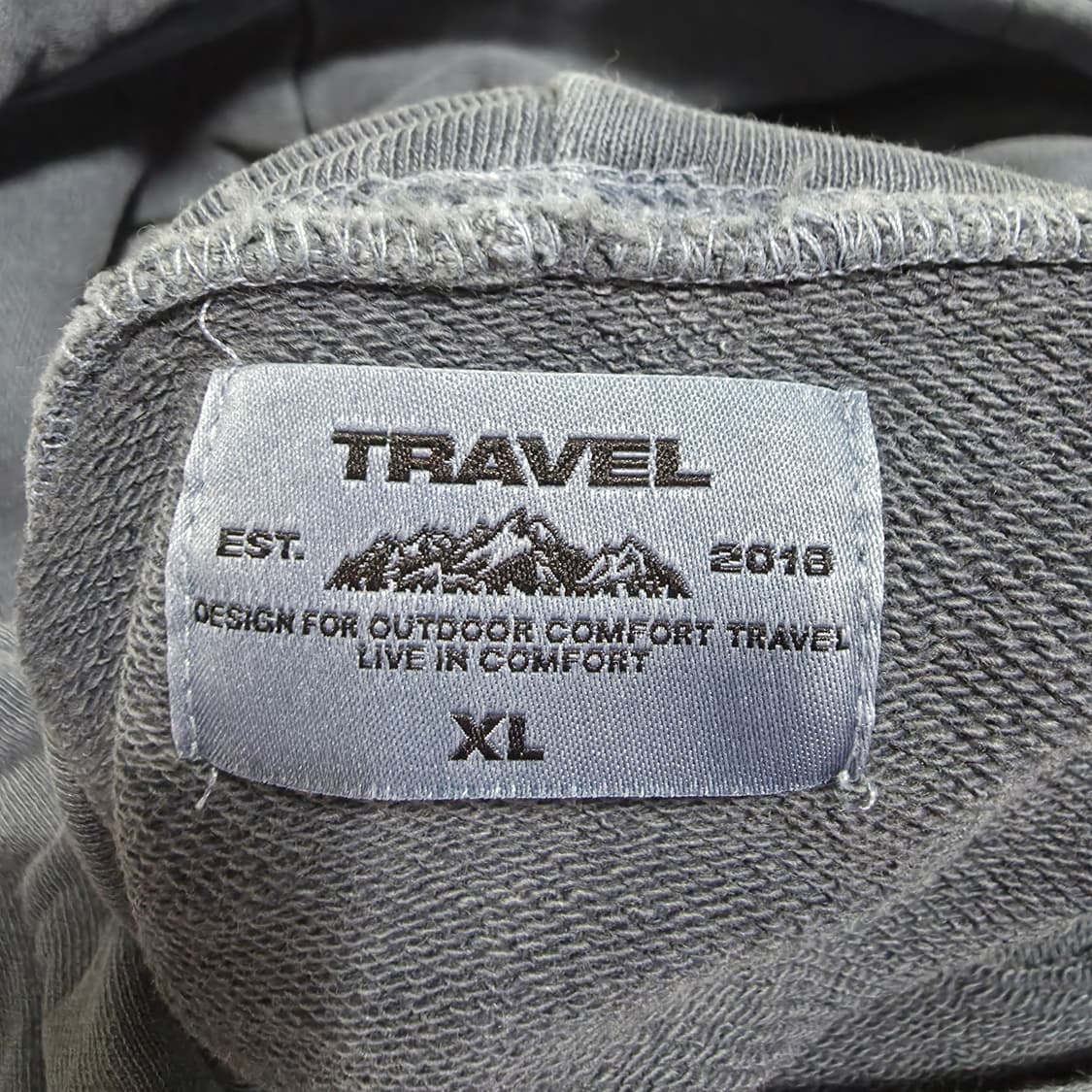 (XL)트래블 울버린 피그먼트 미시간 후드티 상품이미지6