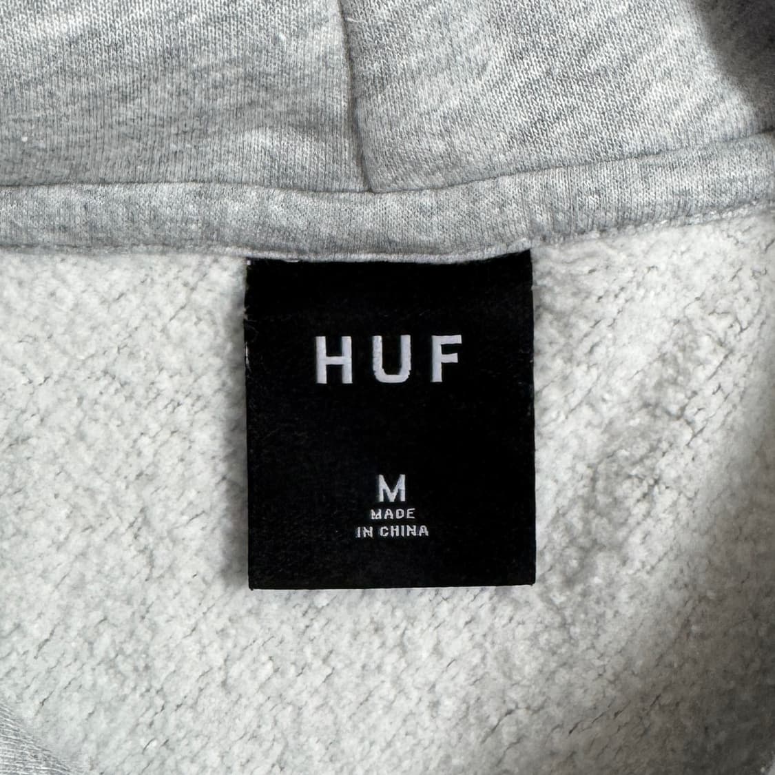 huf 그레이 후드티 상품이미지5