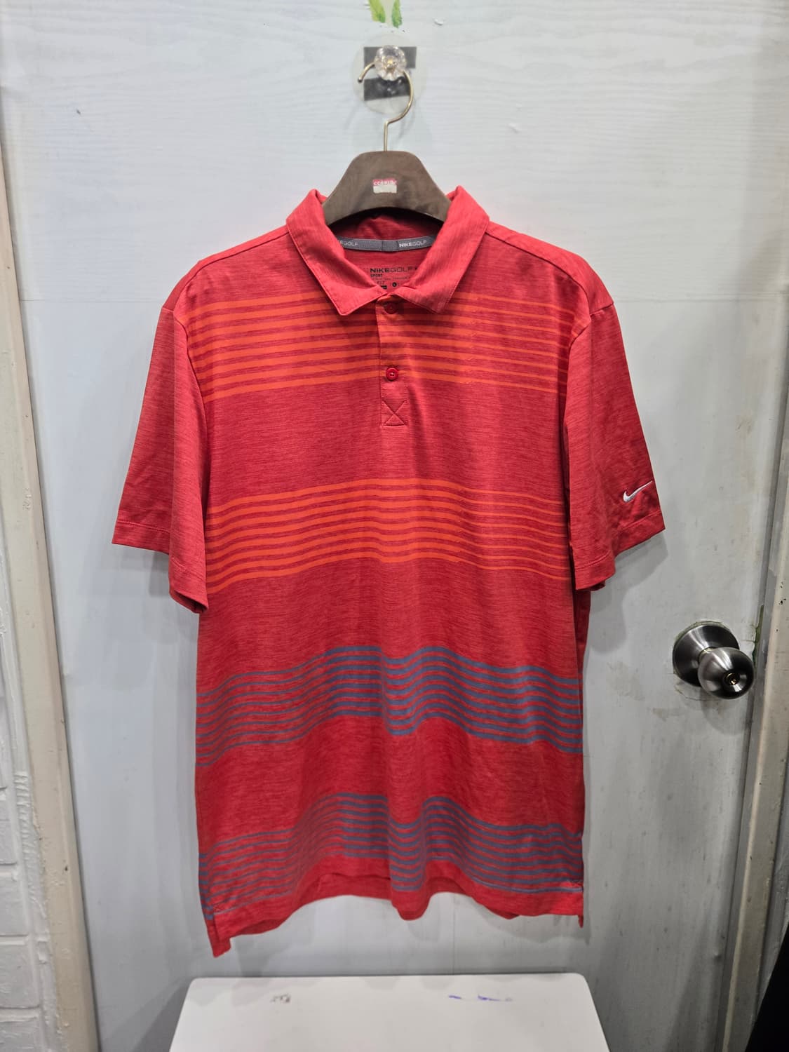 L,100 )) NIKE golf 나이키 골프 카라 반팔티셔츠! 팔옆로고 상품이미지1