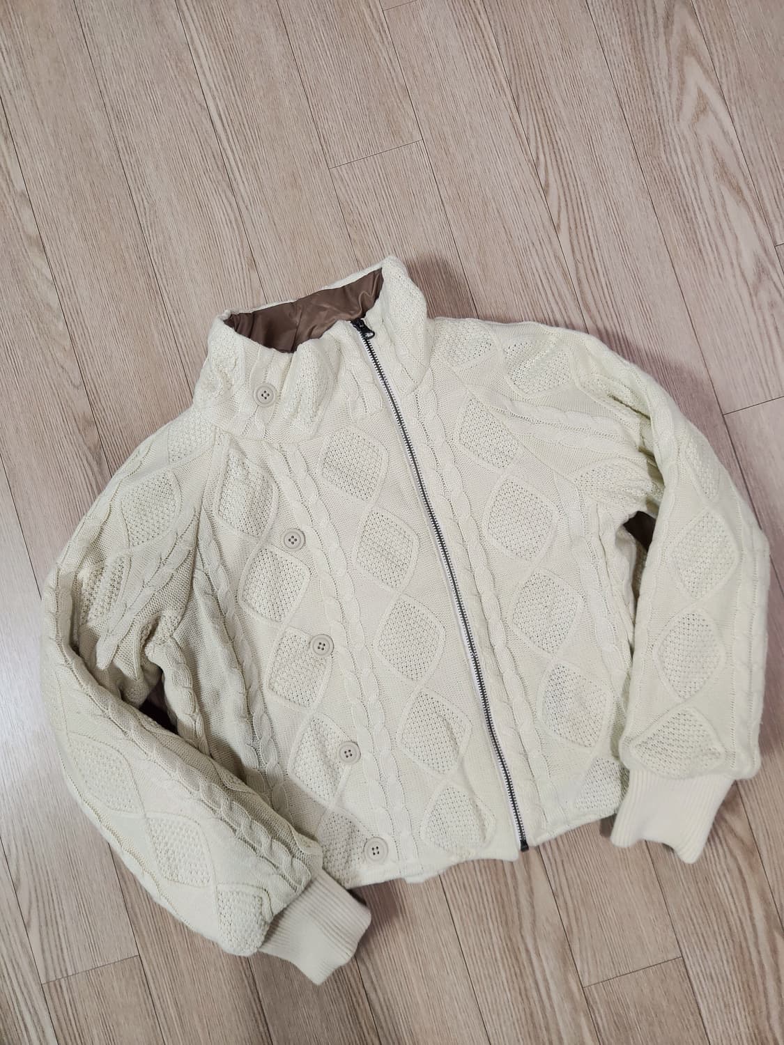 빔즈 하트 리버시블 숏 더블 재킷 상품이미지6