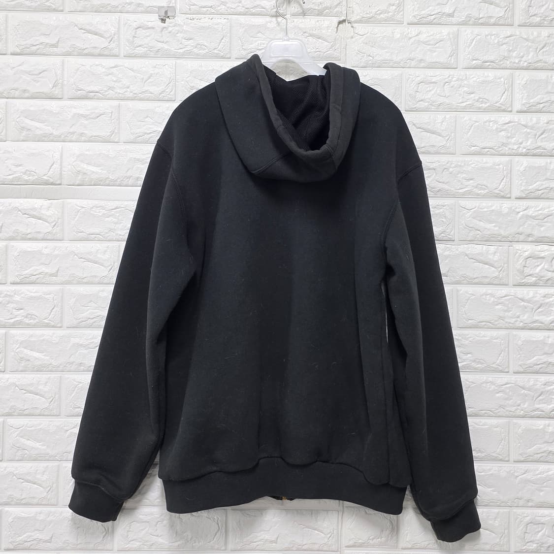 칼하트 블랙 써멀 후드집업 L 상품이미지4