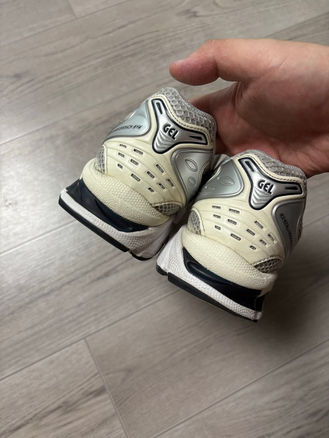 [265] 아식스 젤카야노 화이트 미드나잇 상품이미지6