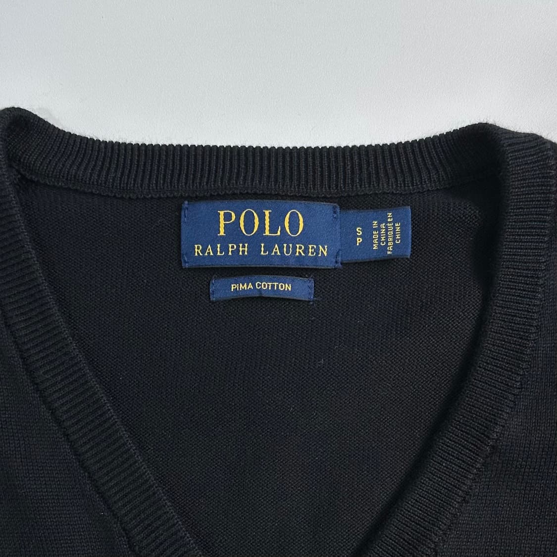 폴로 랄프로렌 블랙 코튼 니트   상품이미지5