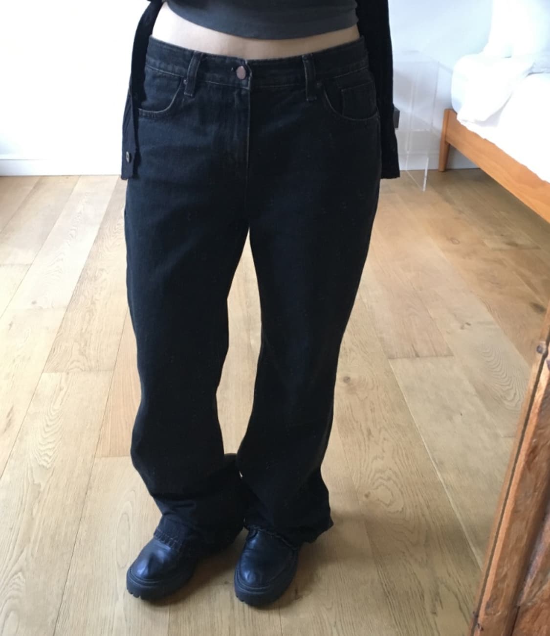 [M] 나의나인 로우라이즈 데님 부츠컷 상품이미지4