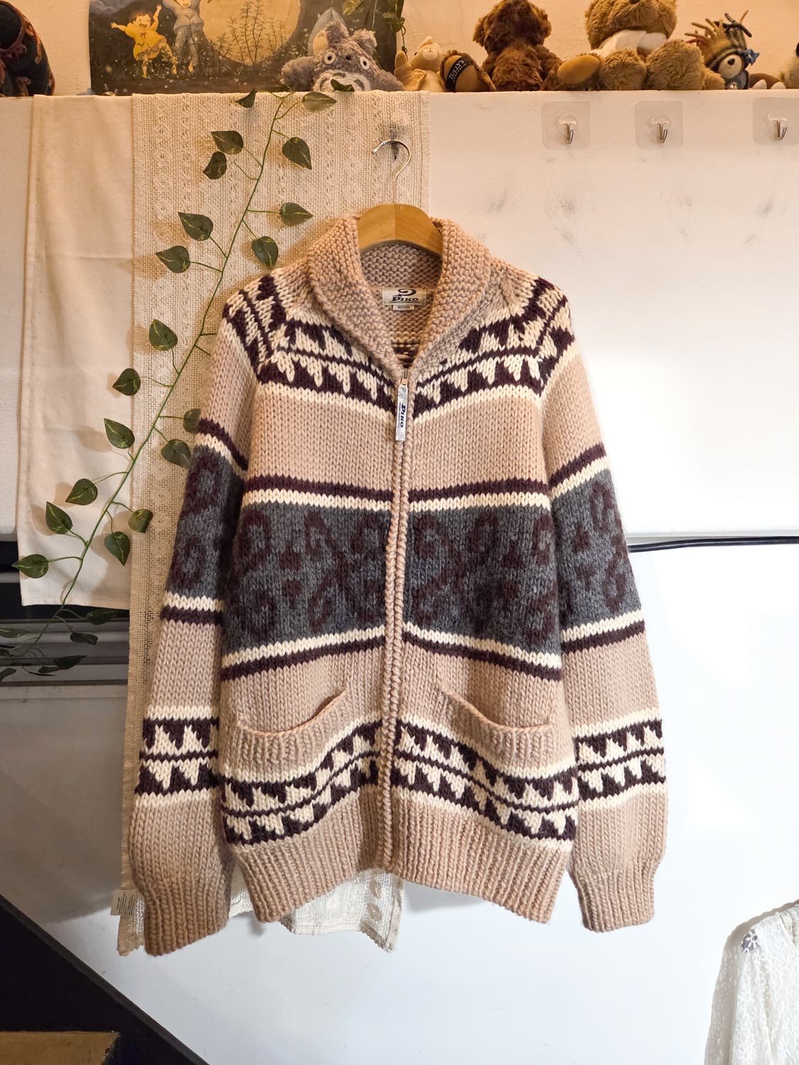 코위찬 집업 가디건 상품이미지1