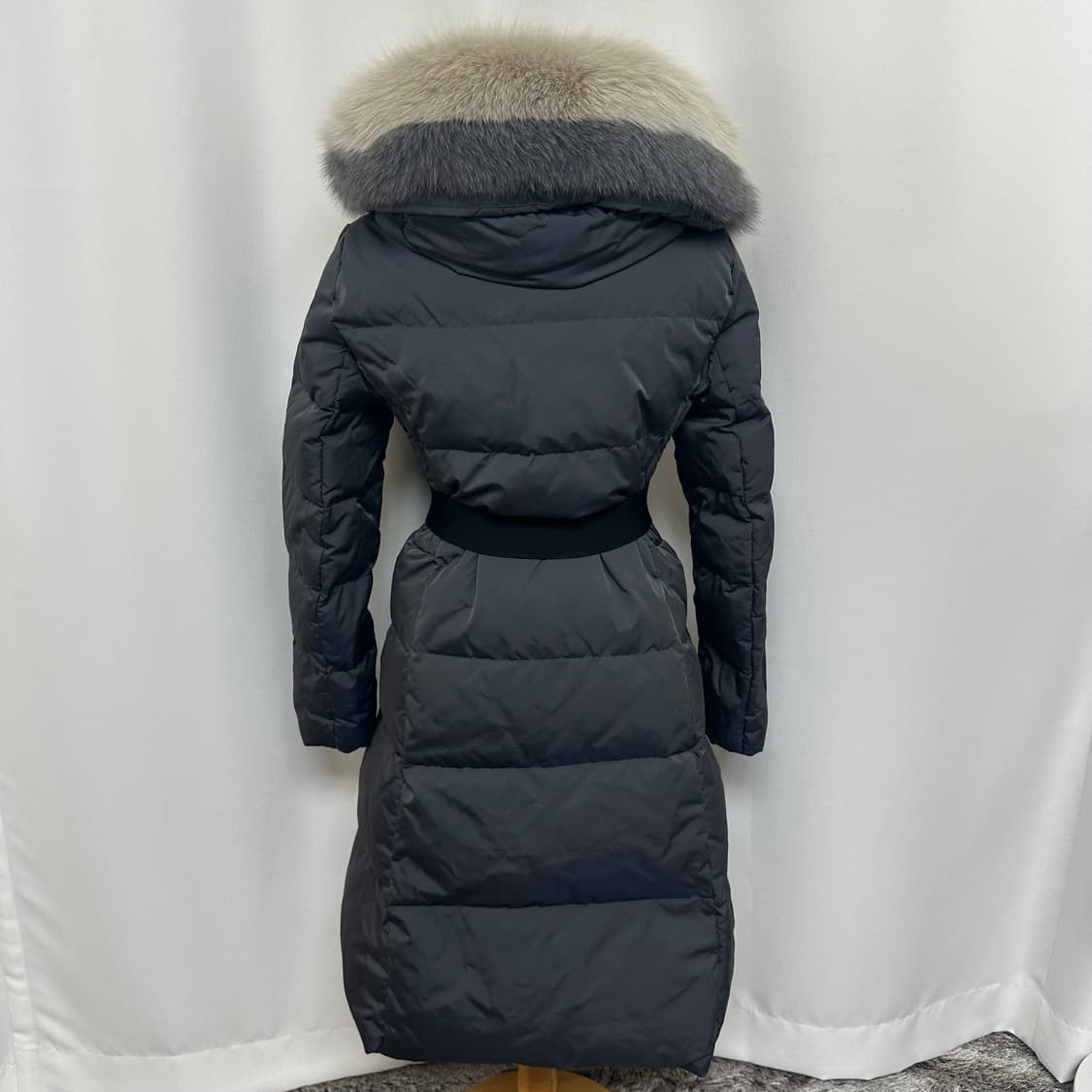 잇미샤 여자 폭스퍼 후드 롱패딩 44-66 상품이미지4