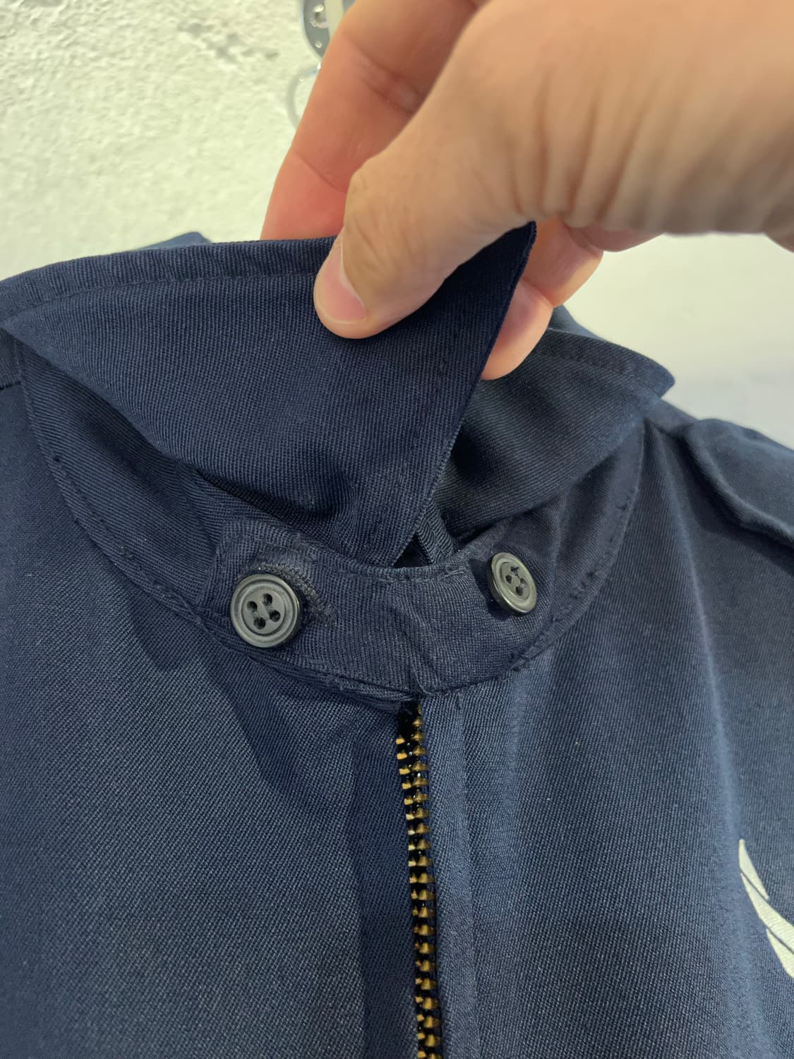 90-00’s USAF 로고 유틸리티 블루종 자켓 상품이미지10