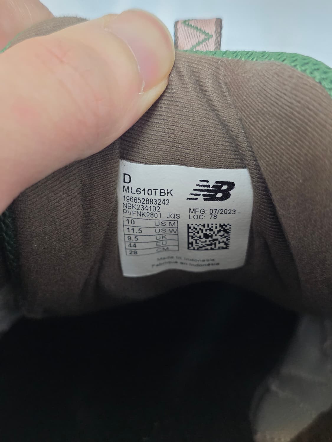 뉴발란스 x 999휴머니티 ML610T 핑크 문 280 상품이미지7