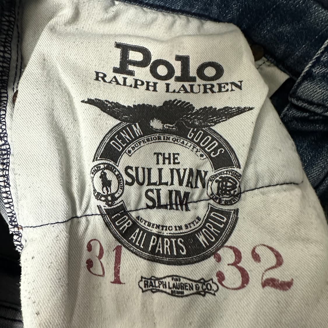 POLO RALPH LAUREN vintage denim pants 상품이미지5