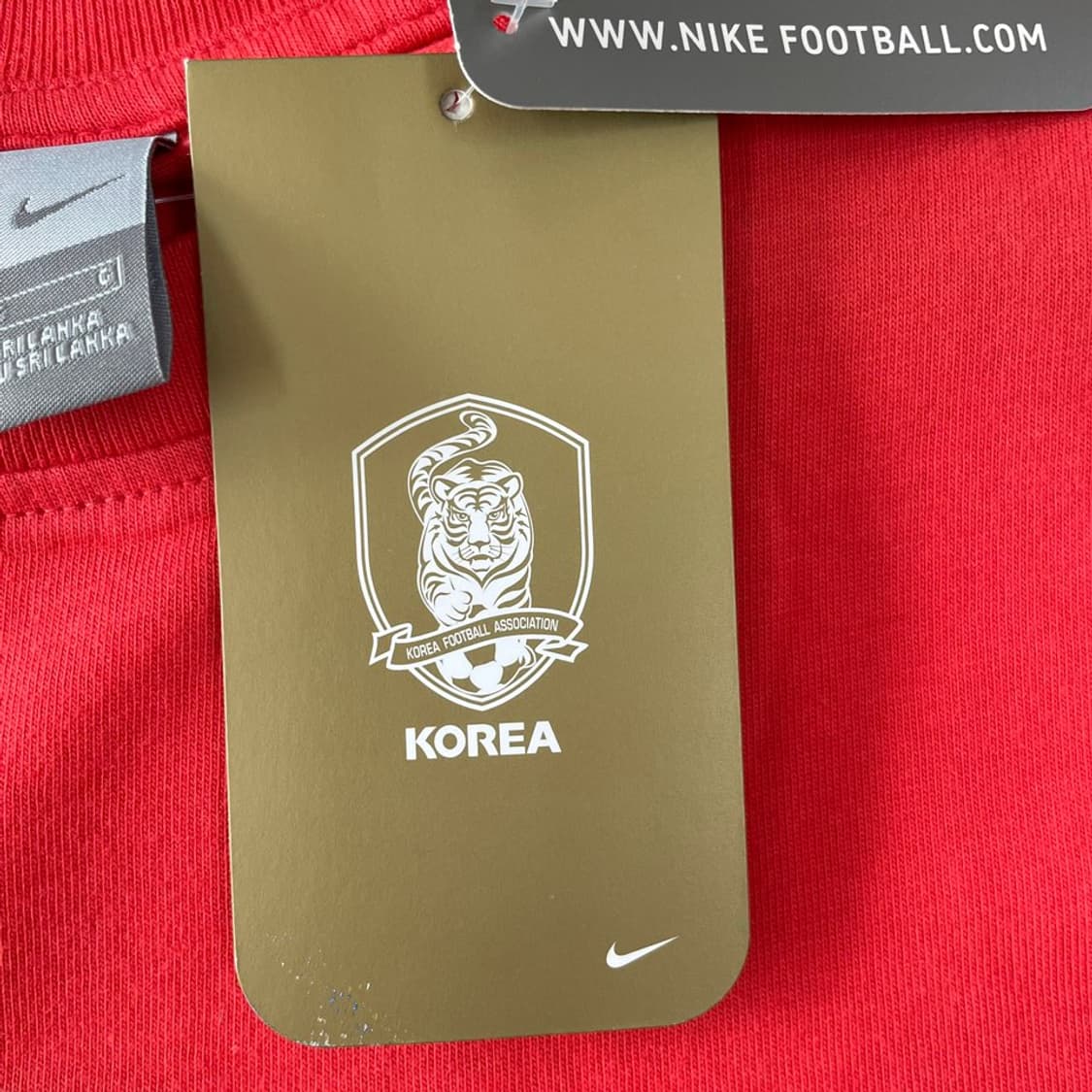 L 나이키 국가대표 대한민국 축구 반팔티셔츠 유니폼 100 국대 상품이미지3