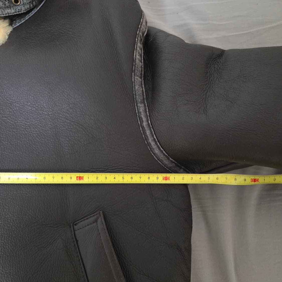 B-3 남자 무스탕 100-105 상품이미지8